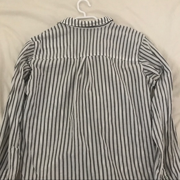 H&M Striped Button Down Shirt - Picture 7 of 7